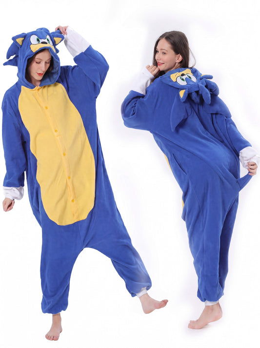 HedgehogPJ Blue onesie